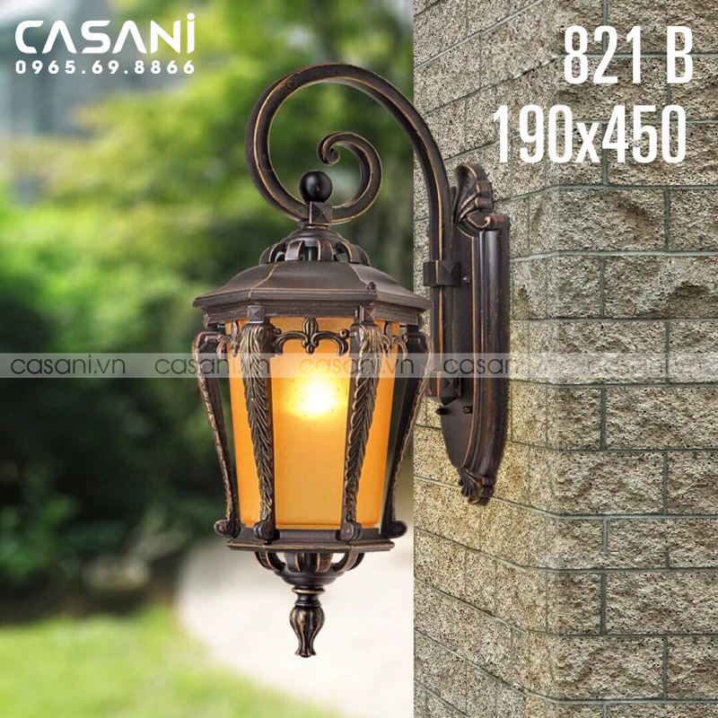 Đèn trụ cổng Casani một thiết kế đèn chiếu sáng hoàn hảo