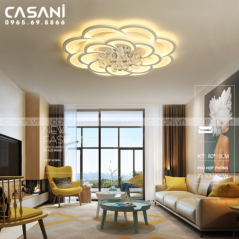 Đèn trang trí Casani-thiết bị chiếu sáng hiện đại, chất lượng uy tín hàng đầu