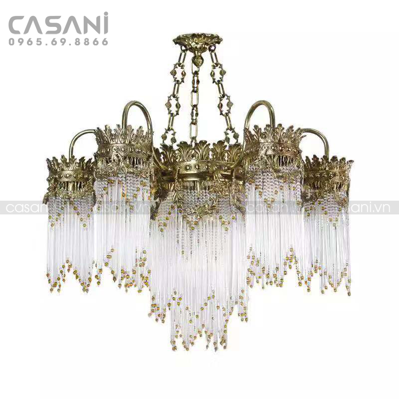 Bỏ tai những lợi ích khi bạn mua đèn chùm nến trang trí Casani