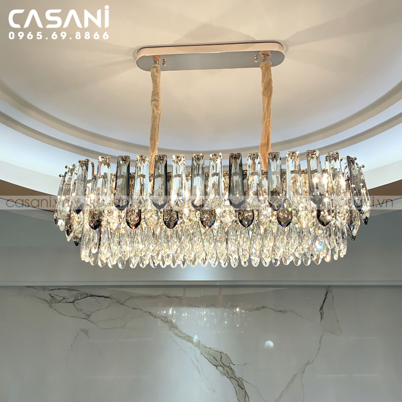Bật mí một số mẫu đèn trang trí pha lê tại Casani được sử dụng nhiều nhất