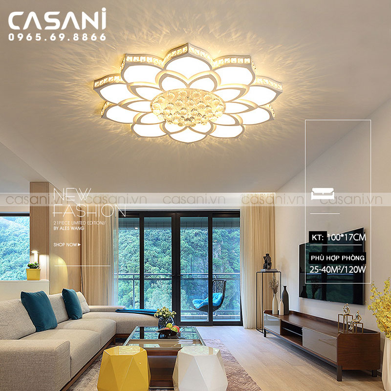 Hoàn thiện không gian sống của bạn với những đèn mâm LED phòng khách. Chúng được thiết kế sang trọng và ngăn nắp với những hình dạng độc đáo và màu sắc trang nhã. Với ánh sáng chế độ đa dạng và hiệu suất tiết kiệm năng lượng, những đèn mâm LED sẽ là giải pháp hoàn hảo cho những phòng khách hiện đại và sáng tạo trong năm 2024.