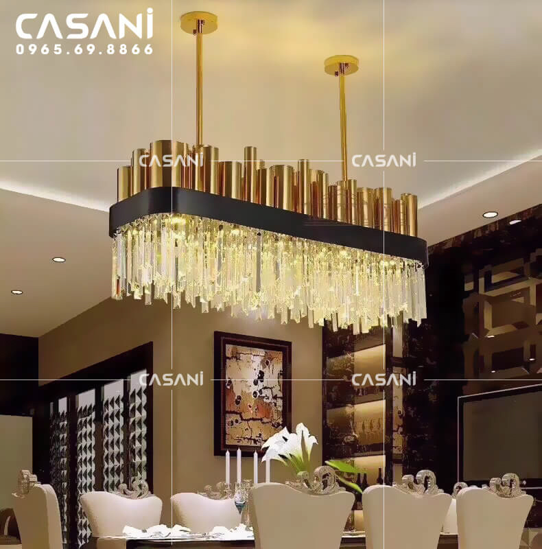 Bỏ túi 3 lý do thuyết phục để chọn mua đèn pha lê Casani