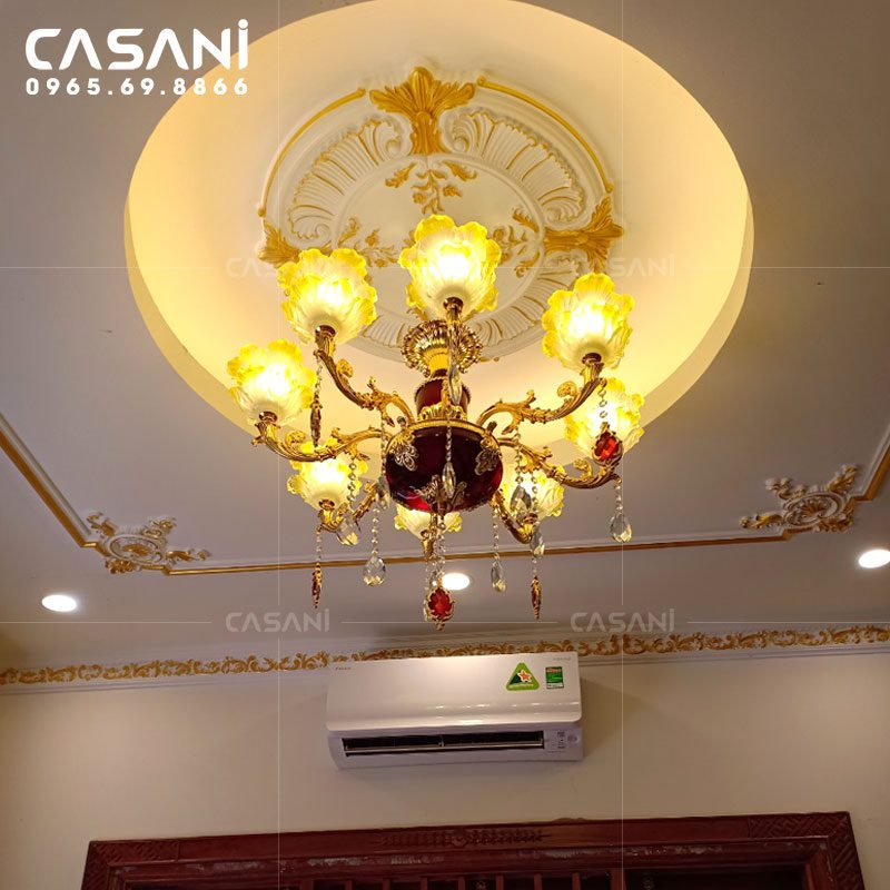 Top 5 mẫu đèn trang trí pha lê tại Casani ưa chuộng nhất hiện nay