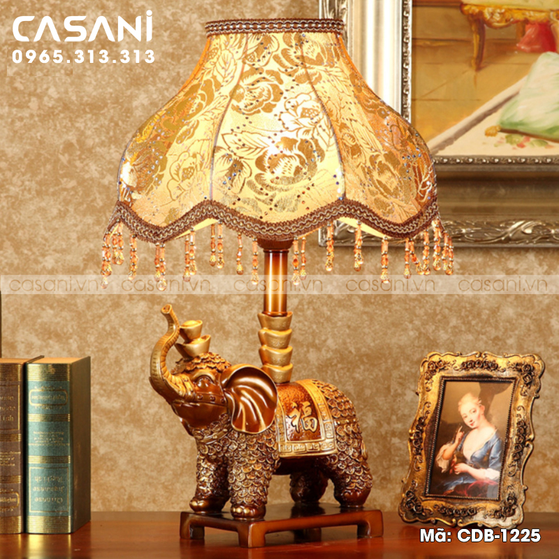 Top 7 mẫu đèn bàn cổ điển, tân cổ điển Casani bán chạy nhất 2021