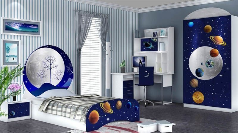 Mách bạn 5 cách trang trí phòng ngủ cho bé trai đẹp cá tính