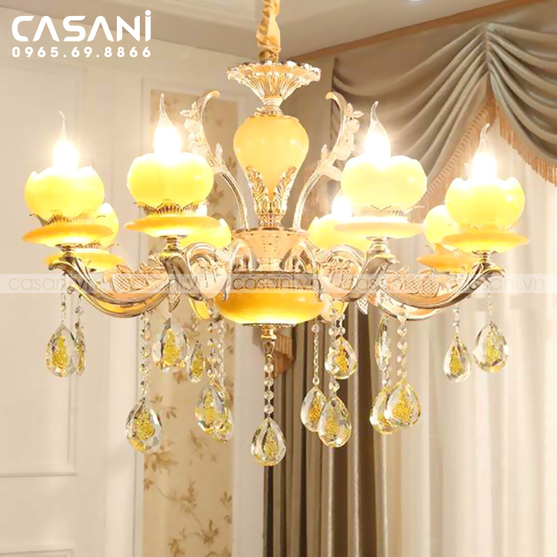 Lý do nên mua đèn chùm giá rẻ, siêu chất tại Casani?