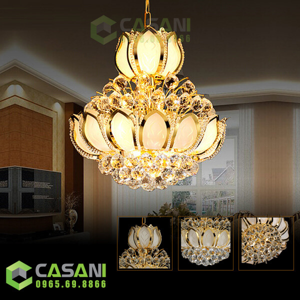 Lý do nên mua đèn chùm giá rẻ, siêu chất tại Casani?