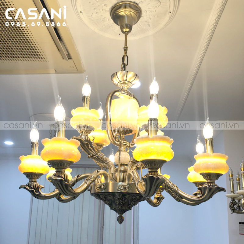 Cùng Casani tham khảo 3 mẫu đèn chùm nến cao cấp đẹp lung linh