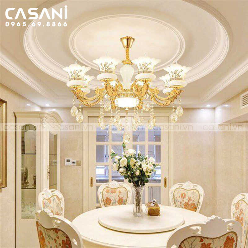 Cùng Casani tham khảo 3 mẫu đèn chùm nến cao cấp đẹp lung linh