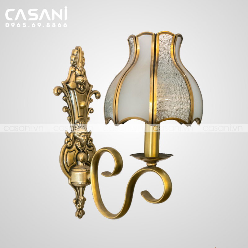 Tiết lộ những bí ẩn cần biết về mẫu đèn tường đồng đá tại Casani