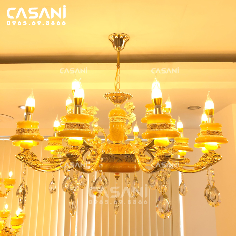 Chiêm ngưỡng 5 mẫu đèn chùm trang trí cao cấp tại Casani