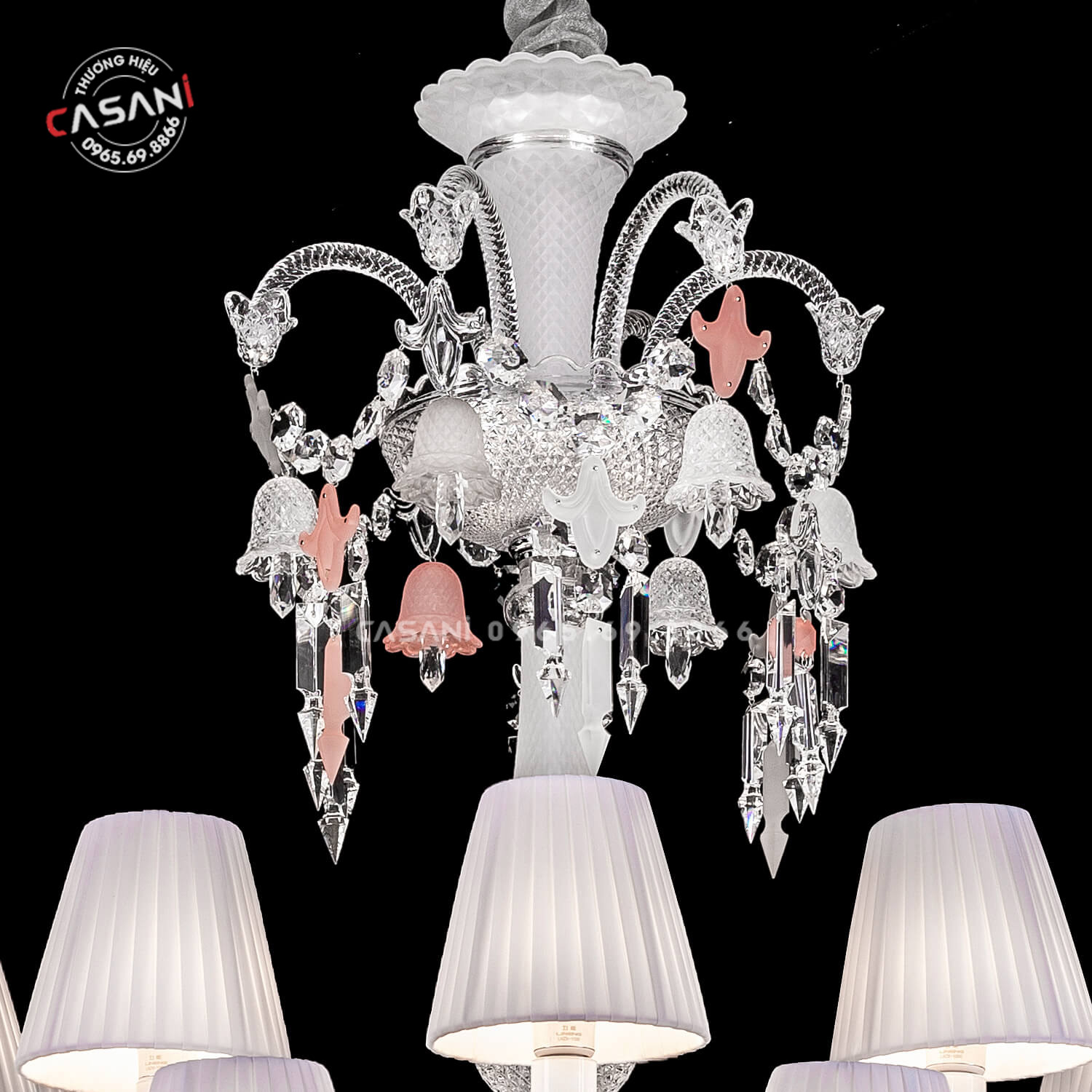Đèn Chùm Pha Lê Cao Cấp CCP 10007-18