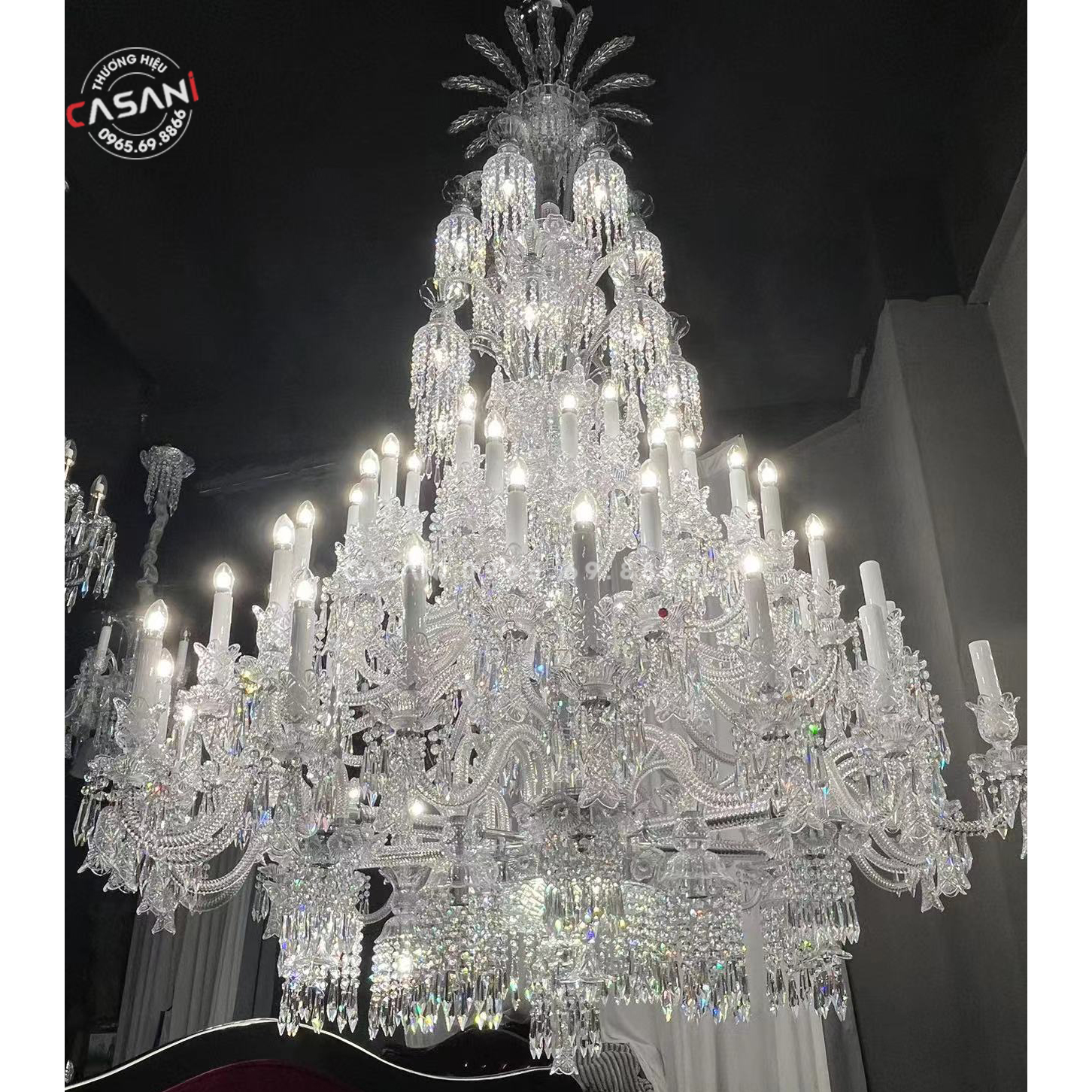 Đèn Chùm Pha Lê Cao Cấp CCP 10011-73