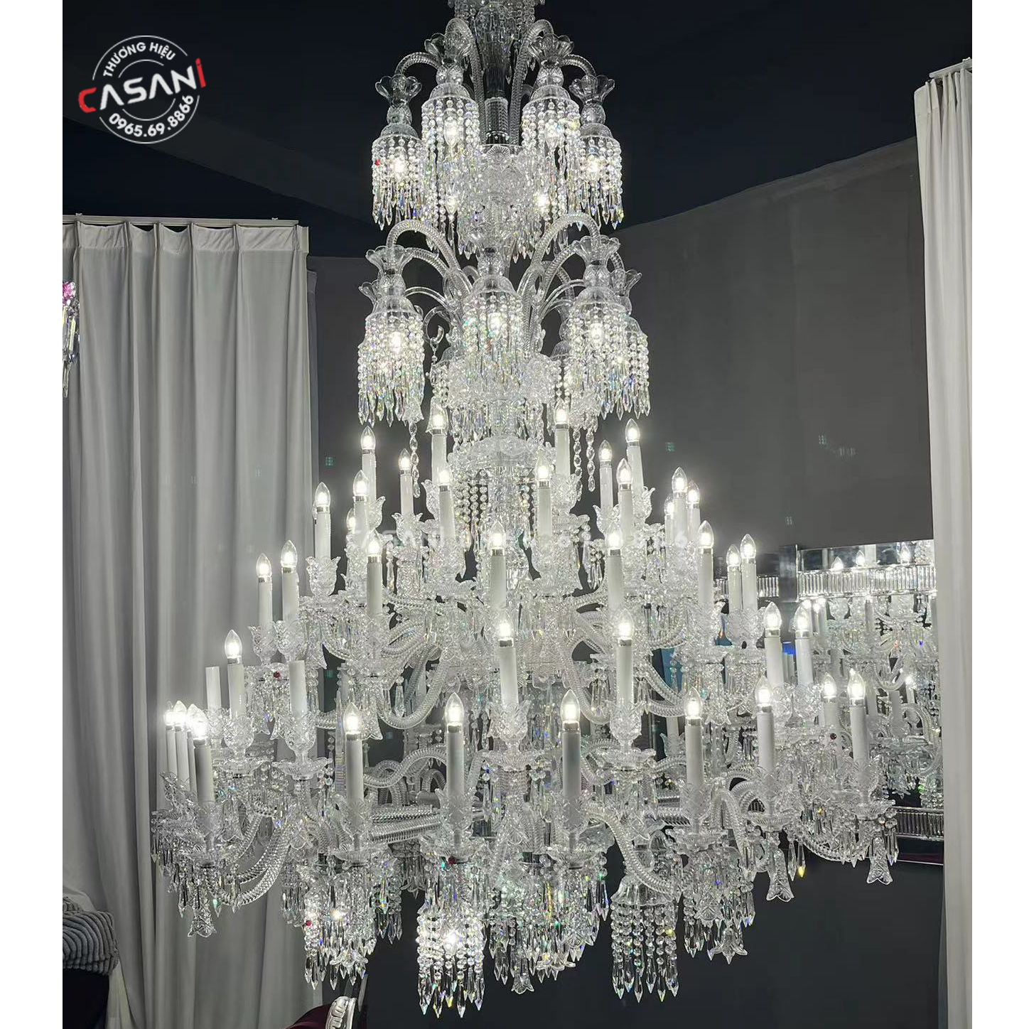 Đèn Chùm Pha Lê Cao Cấp CCP 10011-73