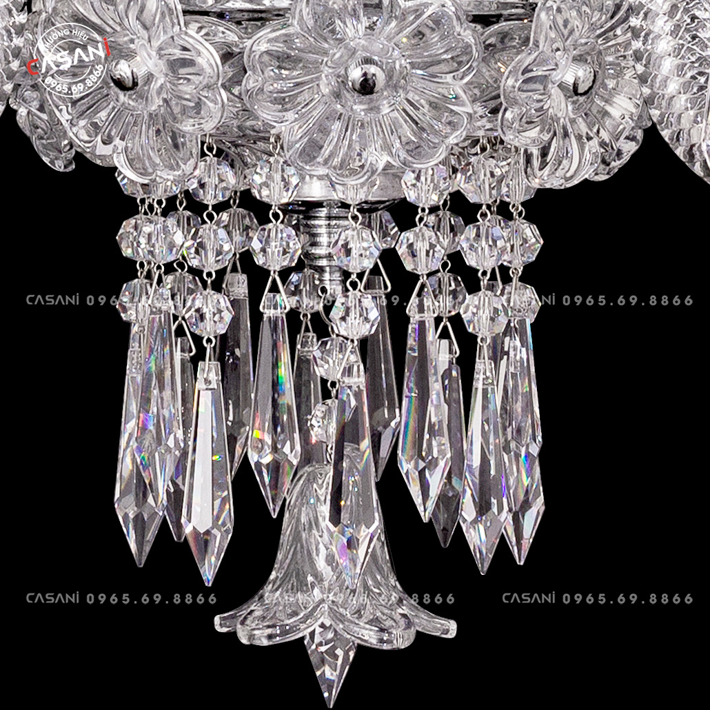 Đèn Chùm Pha Lê Cao Cấp CCP 10012-18