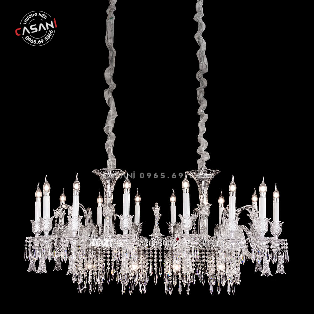 Đèn Chùm Pha Lê Cao Cấp CCP 10013-14