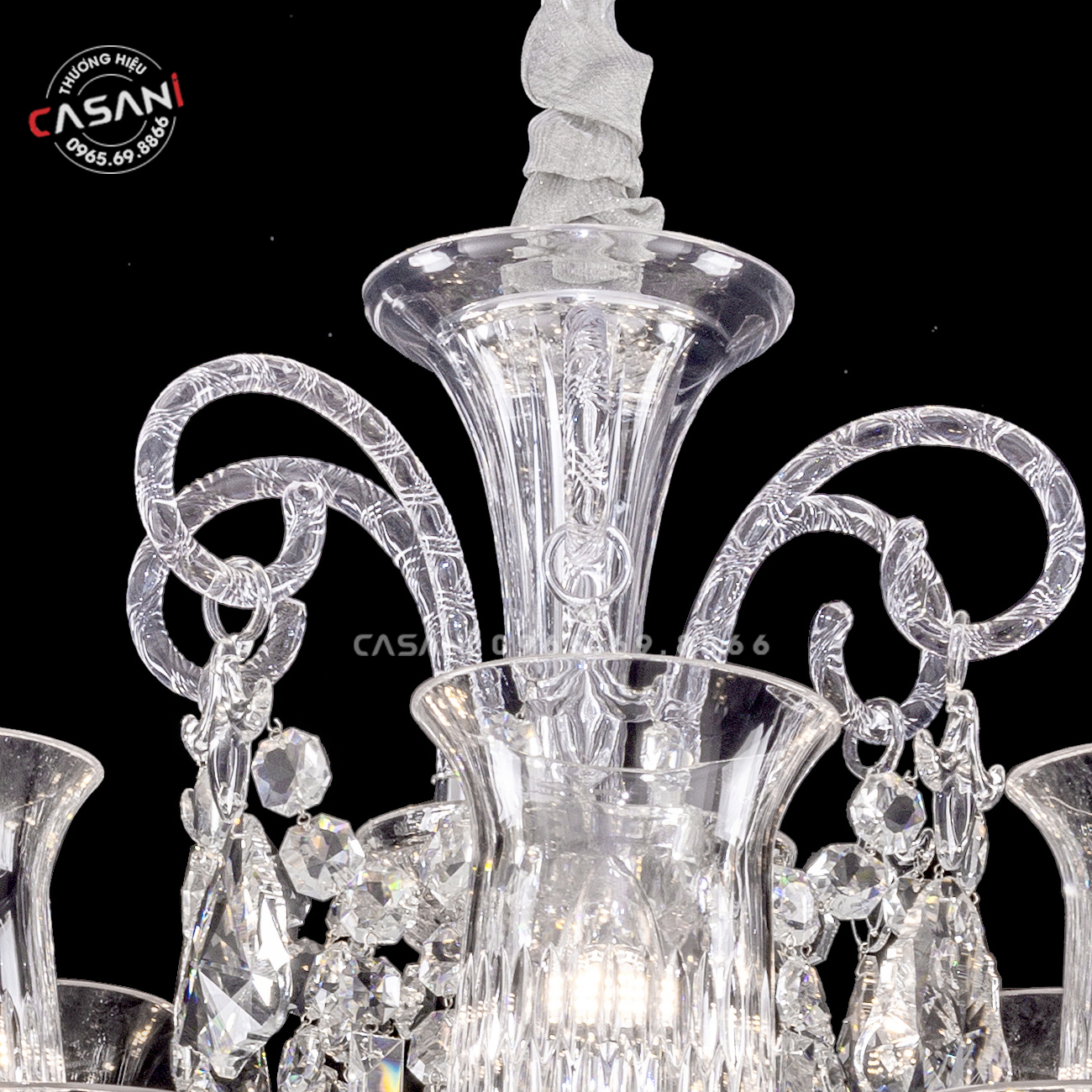 Đèn Chùm Pha Lê Cao Cấp CCP 10016-32