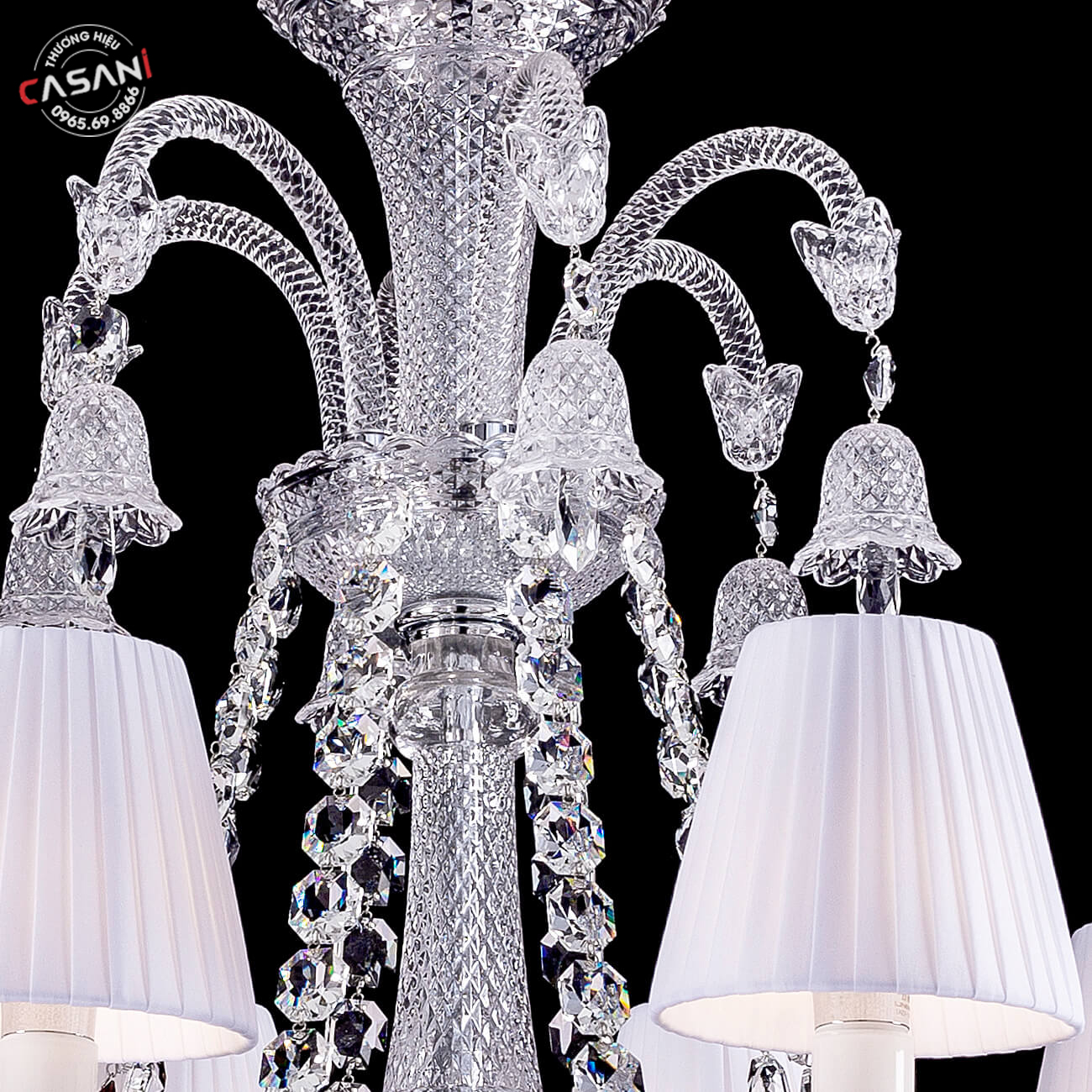 Đèn Chùm Pha Lê Cao Cấp CCP 10019-8
