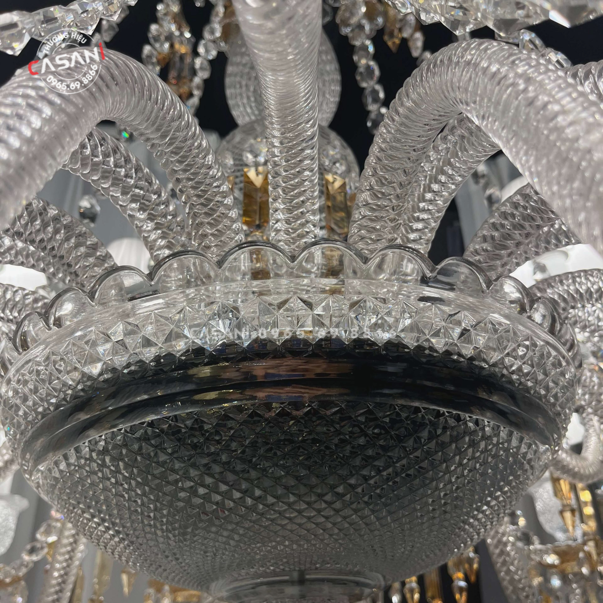 Đèn Chùm Pha Lê Cao Cấp CCP 10021-18