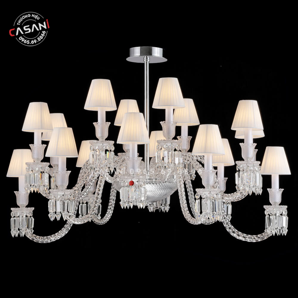 Đèn Chùm Pha Lê Cao Cấp CCP 10025-16