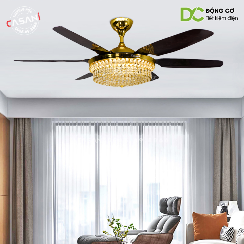 Quạt trần đèn CQ-8726