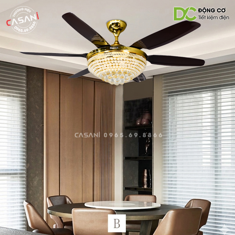 Quạt trần đèn CQ-8727