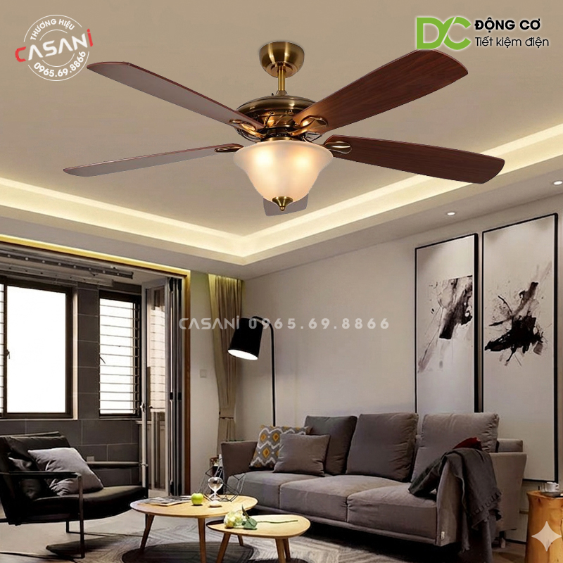 Quạt trần đèn CQ-8730