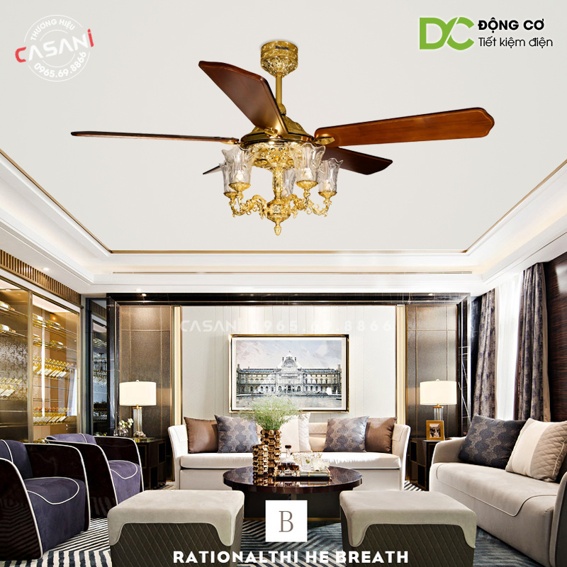 Quạt trần cao cấp CQ-8733