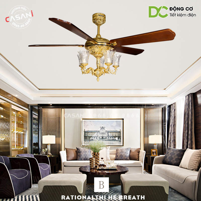 Quạt trần cao cấp CQ-8735