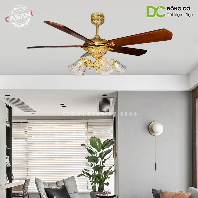 Quạt trần cao cấp DQK-8736
