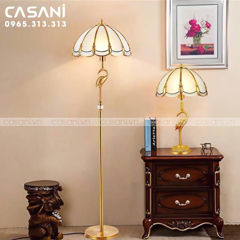Bỏ túi những ứng dụng của mẫu đèn cây phòng khách
