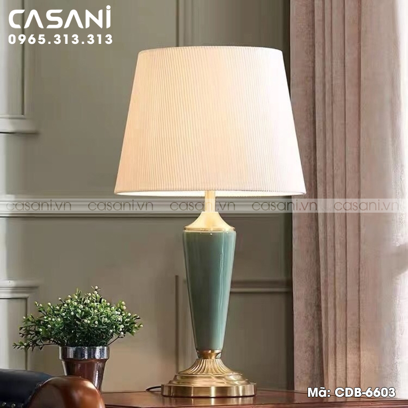 Đặc điểm nổi bật của đèn bàn trang trí Casani
