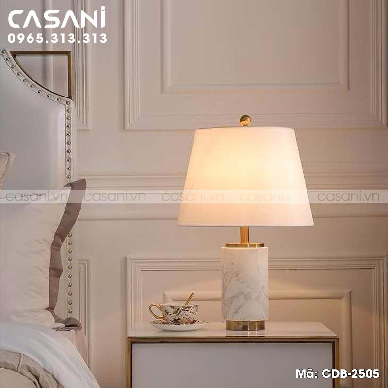 Đèn bàn phòng ngủ, một số lý do chọn đèn bàn phòng ngủ Casani