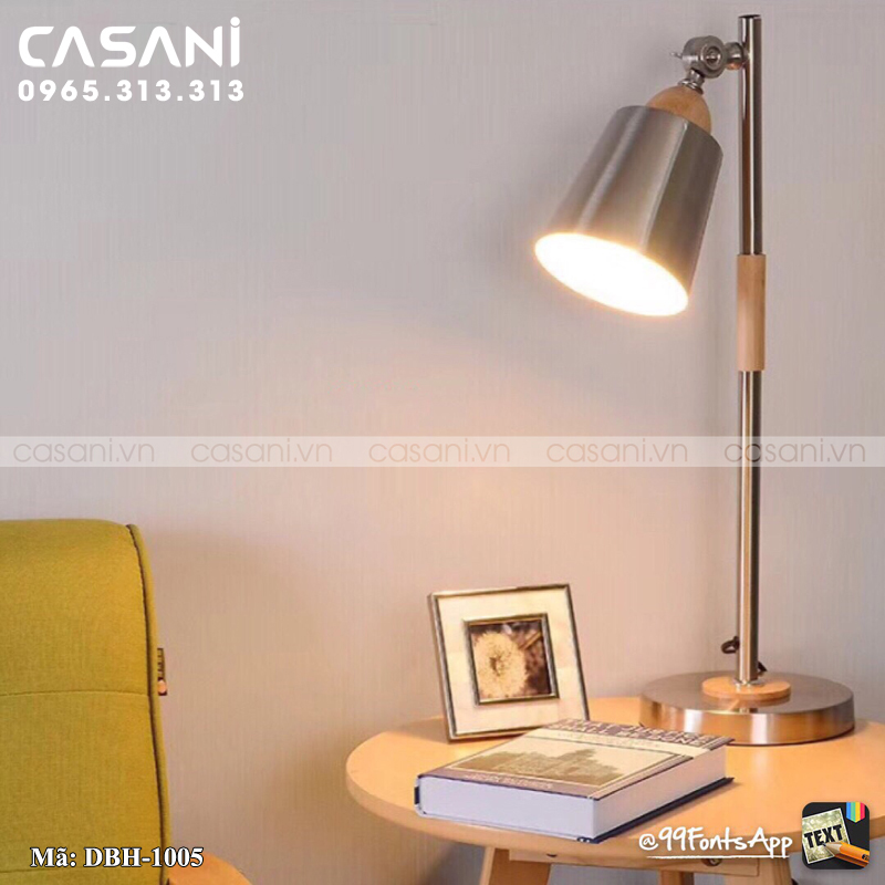 Đèn bàn làm việc Casani, đặc điểm, ứng dụng của đèn