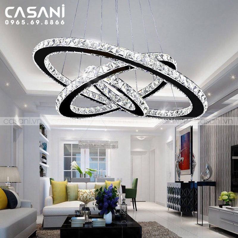 Mua Đèn chùm TECTE cao cấp trang trí nội thất sang trọng, hiện đại - kèm  bóng LED chuyên dụng. - 8 bóng tại Monsky Lighting | Tiki