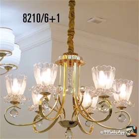 Đèn Chùm Đồng CCD-8210-6