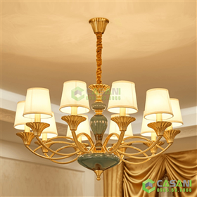 Đèn Chùm Mạ Đồng CCMD-7184-8