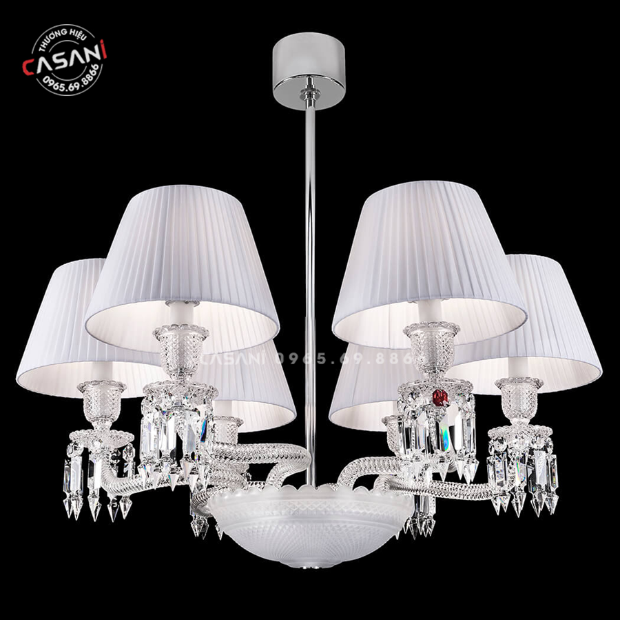  Đèn Chùm Pha Lê Cao Cấp CCP 10009-6