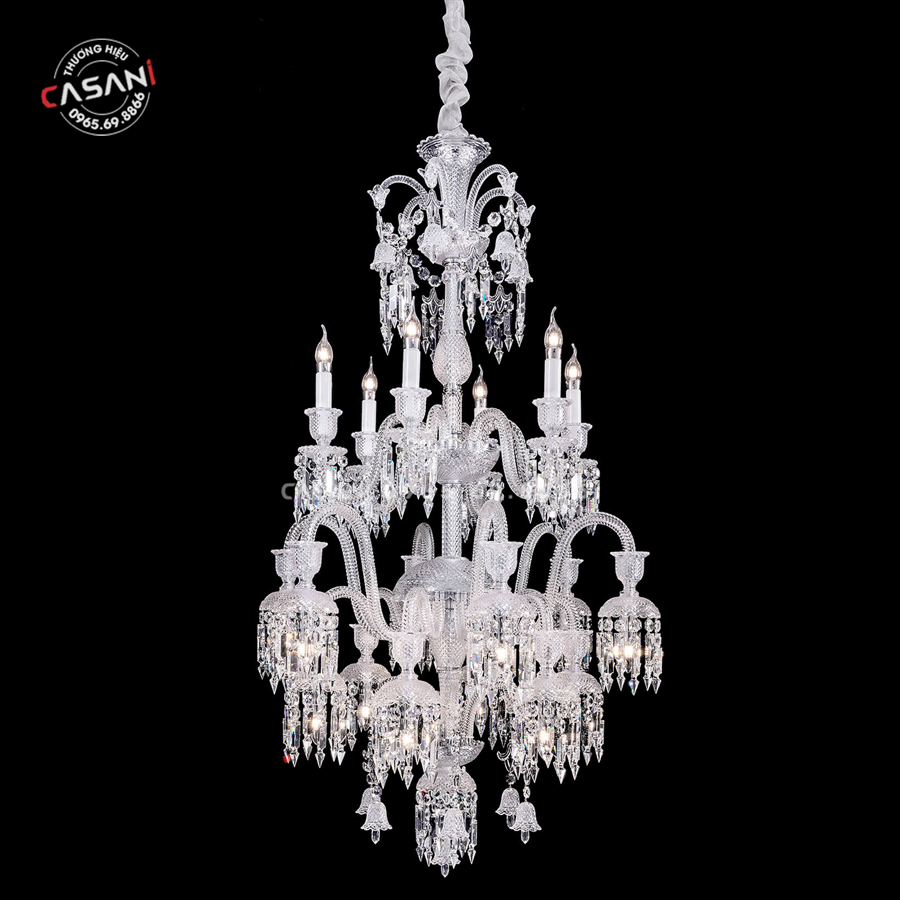  Đèn Chùm Pha Lê Cao Cấp CCP 10015-18