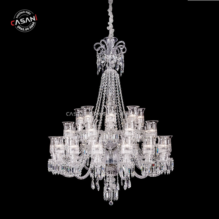  Đèn Chùm Pha Lê Cao Cấp CCP 10016-32