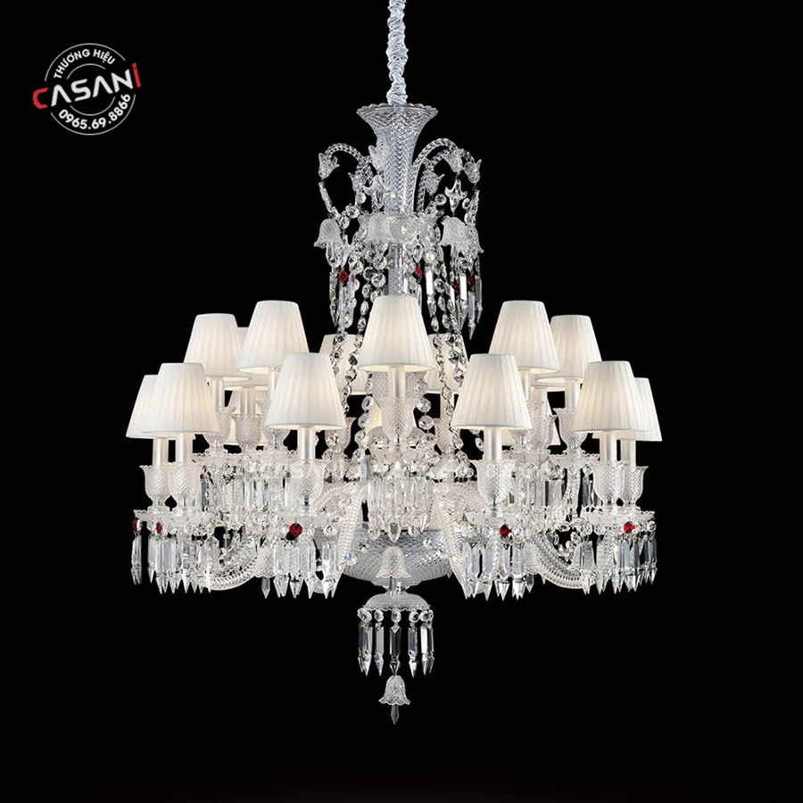  Đèn Chùm Pha Lê Cao Cấp CCP 10019-18