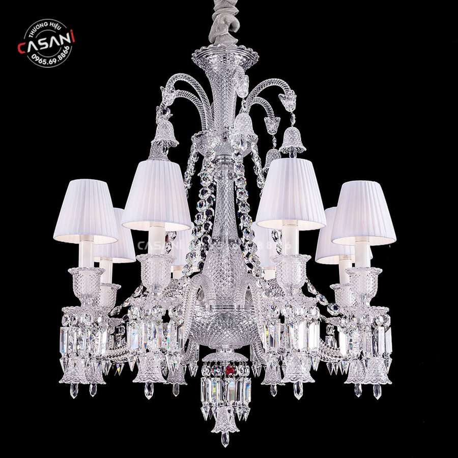  Đèn Chùm Pha Lê Cao Cấp CCP 10019-8