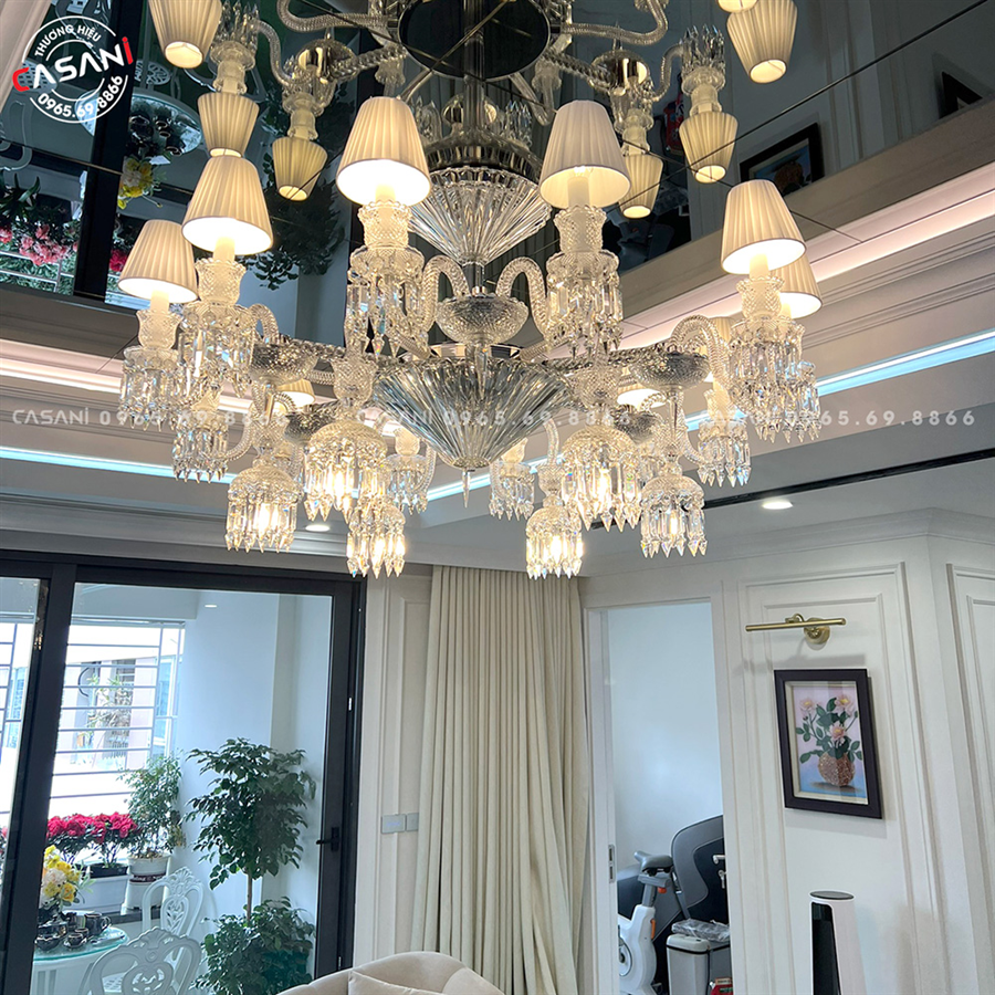  Đèn Chùm Pha Lê Cao Cấp CCP 10022-18