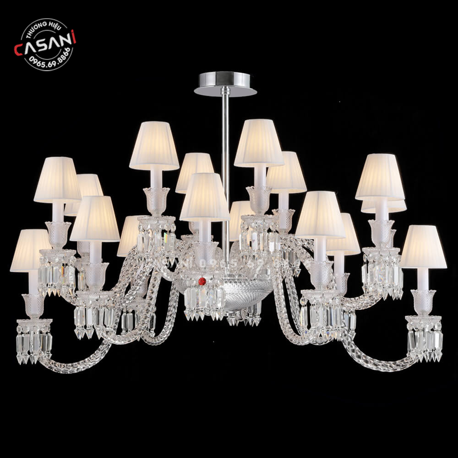  Đèn Chùm Pha Lê Cao Cấp CCP 10025-16