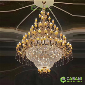 Đèn Chùm Pha Lê Thông Tầng CCT-6830