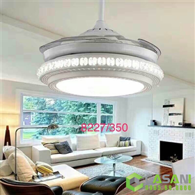 Đèn chùm quạt trần CQ8227