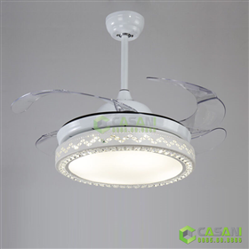 Đèn chùm quạt trần CQ8247