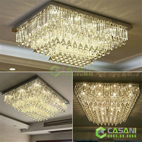 Đèn mâm pha lê thiết kế MTK-106