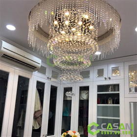 Đèn mâm pha lê thiết kế MTK-119