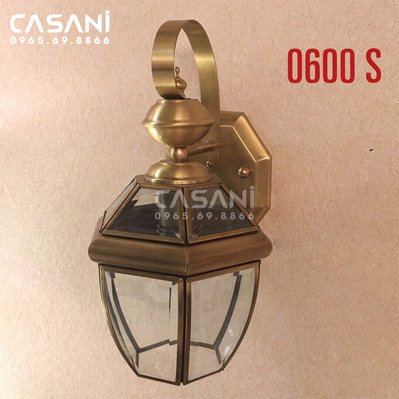 Khám phá đèn treo tường đồng có thiết kế ấn tượng CTD1113 tại Casani